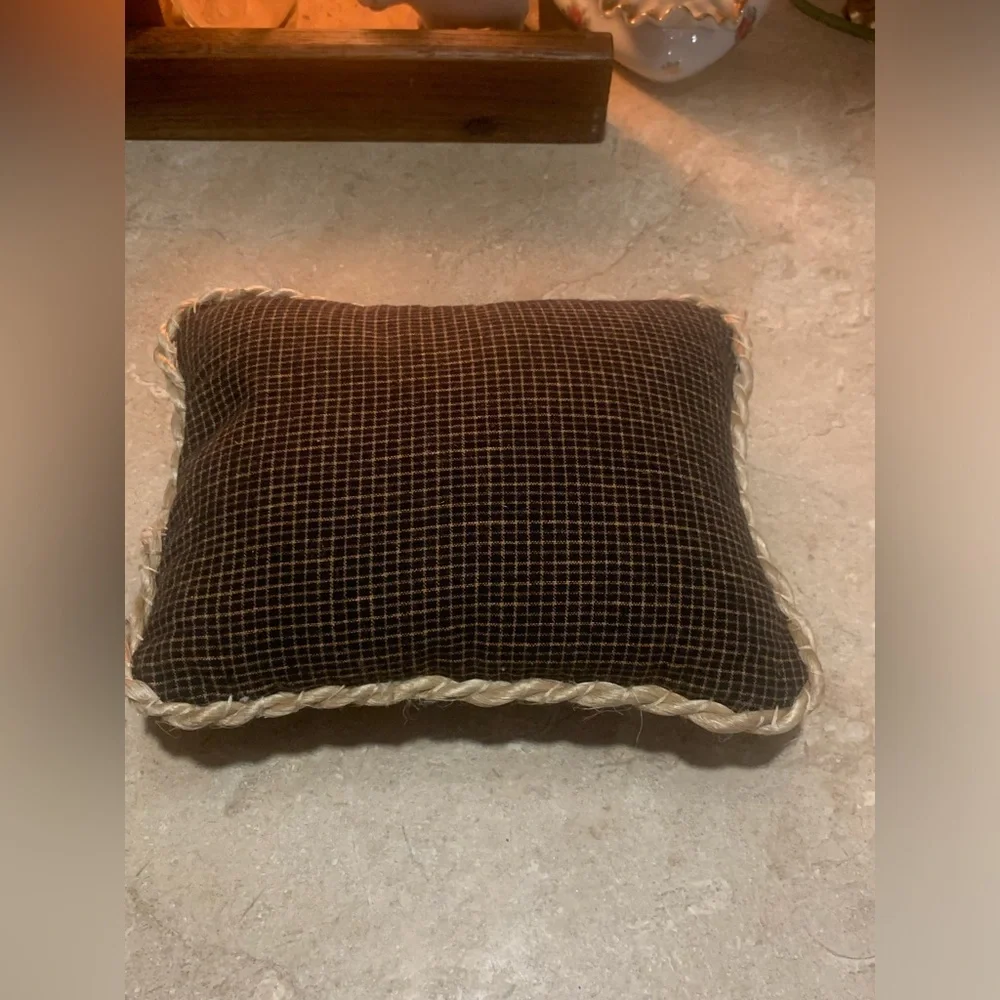 Weighted Door Stop Winter ReinDeer Christmas Pillow.